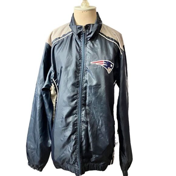 NFL New England Patriots Men’s Windbreaker/ SZ: L / NWOT - Picture 2 of 9